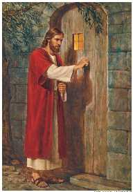 Jesus at the door